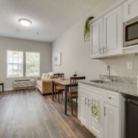 The Legacy of Orangeburg - Model room kitchen