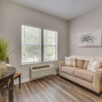 The Legacy of Orangeburg - Model room living room