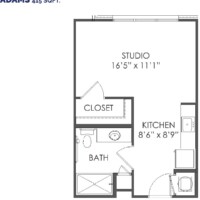 415 Sq. Ft.