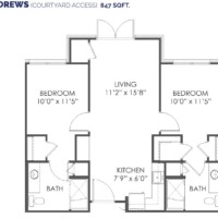 847 Sq. Ft.