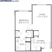 587 Sq. Ft.