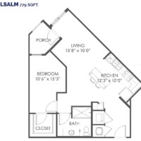 779 Sq. Ft.