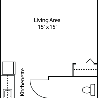390 Sq. Ft.